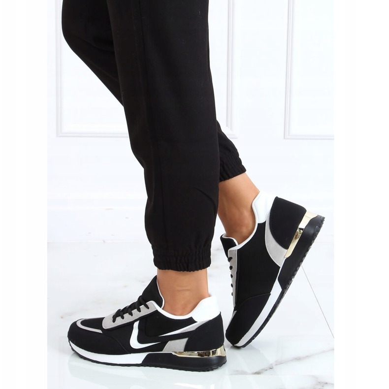 Chaussures de sport multicolores VL121P Noir rouge 2