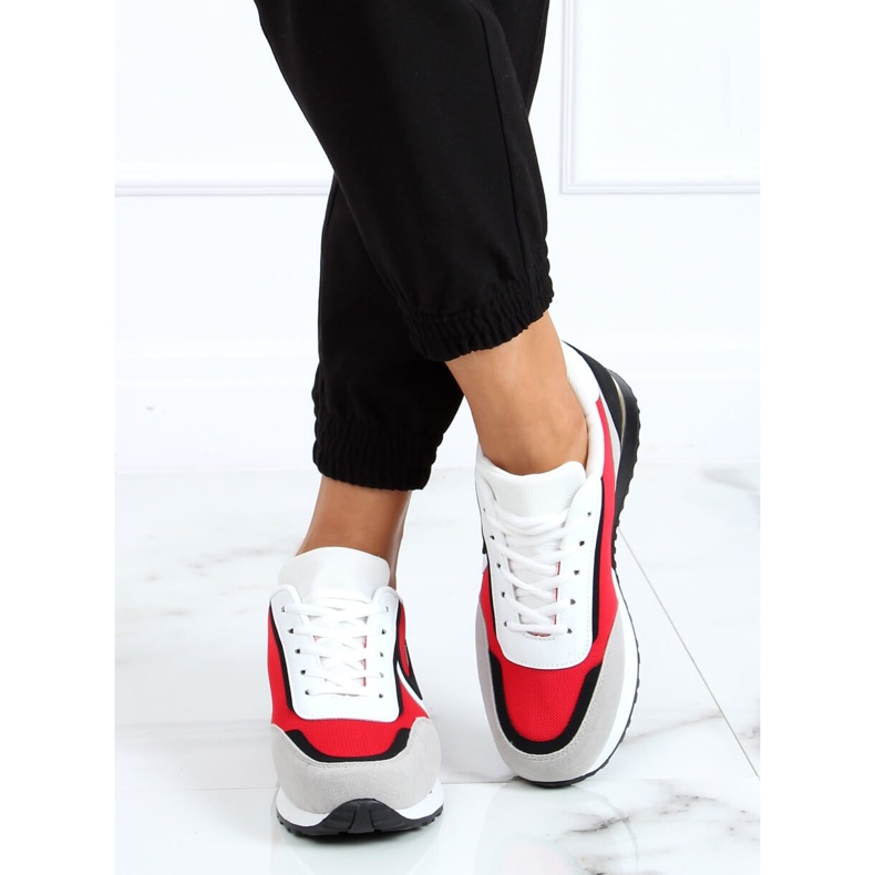 Chaussures de sport multicolores VL121P Rouge 2
