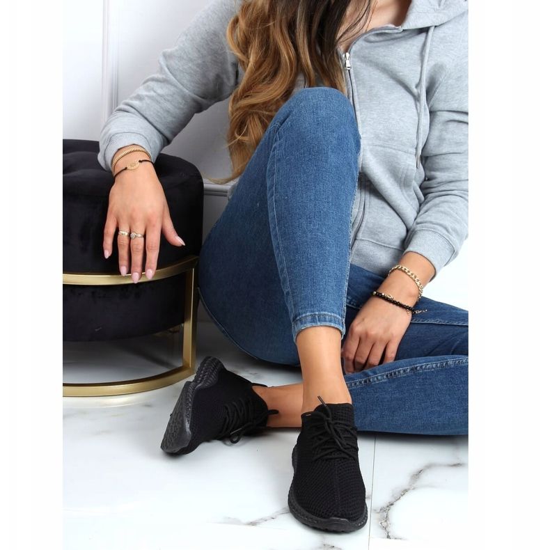 Chaussettes noires NB392P All Black chaussettes de sport le noir 1 Chaussettes noires NB392P All Black chaussettes de sport le noir 1