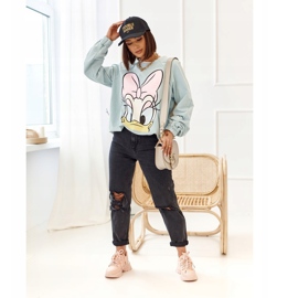 PS1 Sneakers pour femmes sur une semelle massive rose Chunky 3