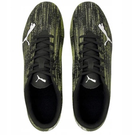 Chaussures de football Puma Ultra 4.2 Fg Ag noir-vert 106354 02 le noir 1