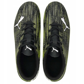 Chaussures de football Puma Ultra 4.2 Fg Ag Junior noir-vert 106364 04 noir/vert 1