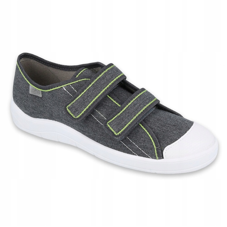 Chaussures pour jeunes Befado 124Q006 gris vert 1