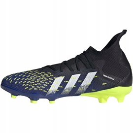 Chaussures de football adidas Predator Freak.3 Fg noir et bleu FY0610 1