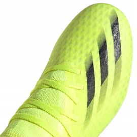 Chaussures de football Adidas X Ghosted.3 Sg jaune-noir FW6957 jaune, noir 3