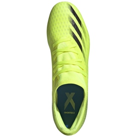 Chaussures de football Adidas X Ghosted.3 Sg jaune-noir FW6957 jaune, noir 1