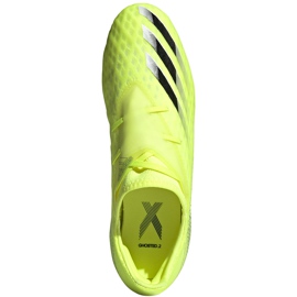 Chaussures de football Adidas X Ghosted.2 Fg jaune-noir FW6958 jaune, noir 1