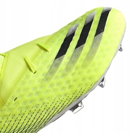 Chaussures de football Adidas X Ghosted.2 Fg jaune-noir FW6958 jaune, noir 4