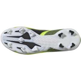Chaussures de football Adidas X Ghosted.1 Fg Junior jaune-noir FW6955 jaune, noir 5
