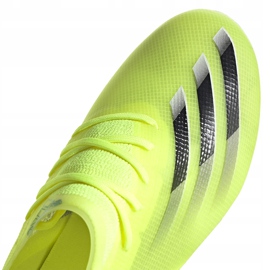 Chaussures de football Adidas X Ghosted.1 Fg Junior jaune-noir FW6955 jaune, noir 3