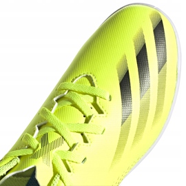 Adidas X Ghosted.4 In Junior chaussures de football jaune-noir-blanc FW6923 3