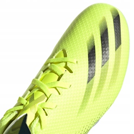 Adidas X Ghosted.4 FxG chaussures de football jaune-noir FW6953 jaune, noir 3