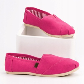 SHELOVET Slipons roses classiques 1 SHELOVET Slipons roses classiques 1
