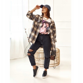 PS1 Baskets pour femmes sur la plate-forme noire Riri le noir 3