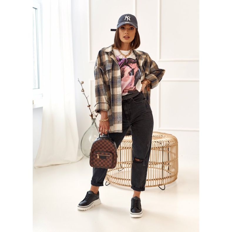 PS1 Baskets pour femmes sur la plate-forme noire Riri le noir 2