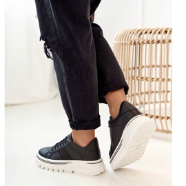 PS1 Baskets pour femmes sur la plate-forme noire Riri le noir 1