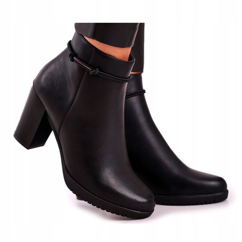 Bottes Noires Noir Sergio Leone BT306 le noir 2 Bottes Noires Noir Sergio Leone BT306 le noir 2