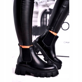 SEA Bottines Femme Jodhpur boots Morie Noir 2