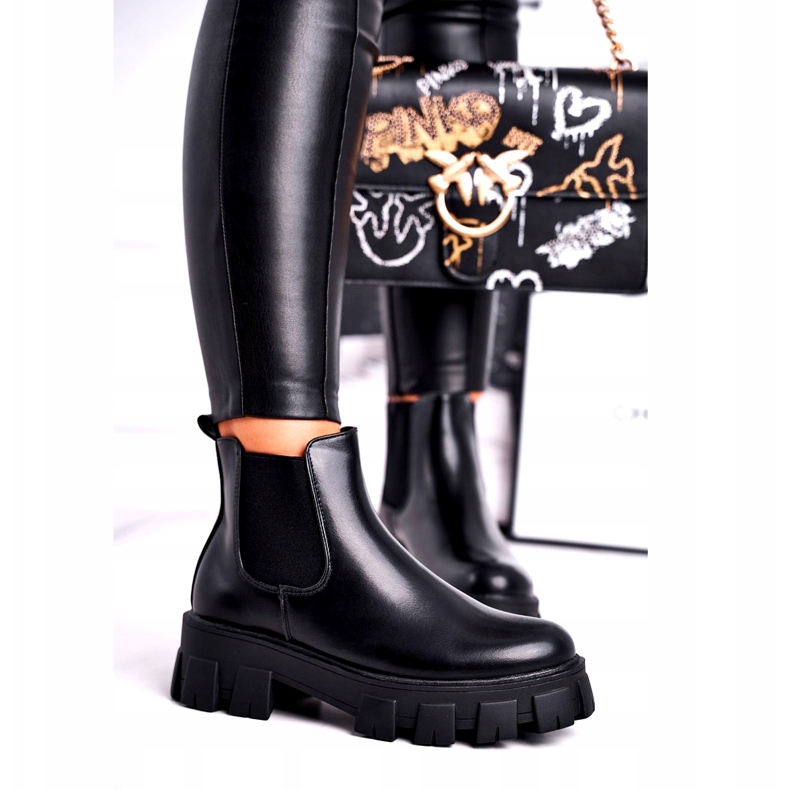 SEA Bottines Femme Jodhpur boots Morie Noir 1