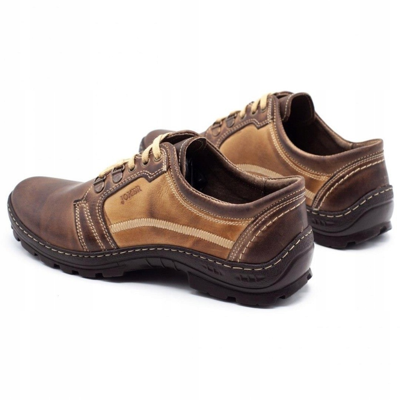 Joker Chaussures trekking homme 192 marron beige brun 5
