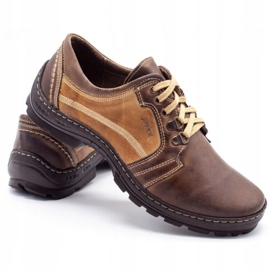 Joker Chaussures trekking homme 192 marron beige brun 3 Joker Chaussures trekking homme 192 marron beige brun 3