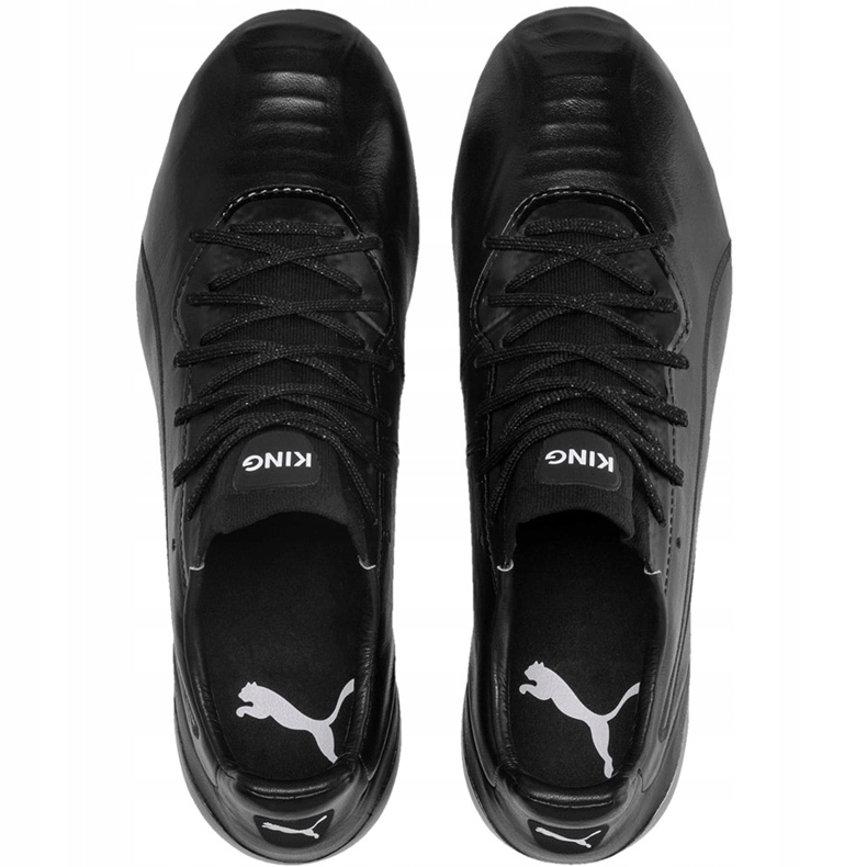 Chaussures de football Puma King Platinum Fg Ag noir 105606 01 1