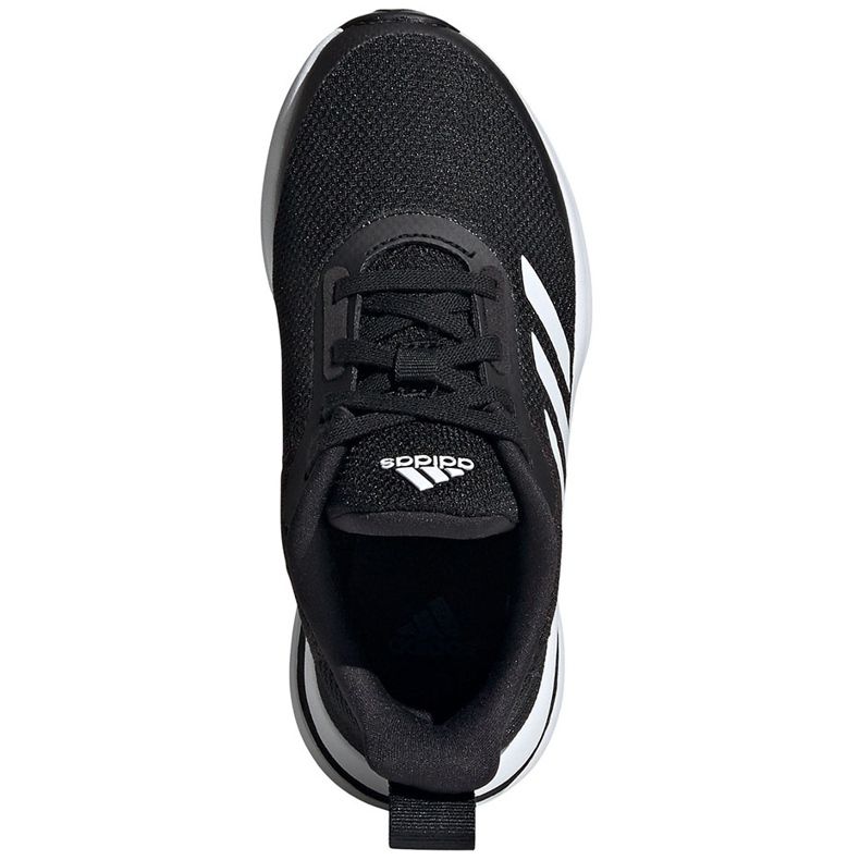 Adidas FortaRun K chaussures pour enfants noir et blanc FW3719 le noir 1