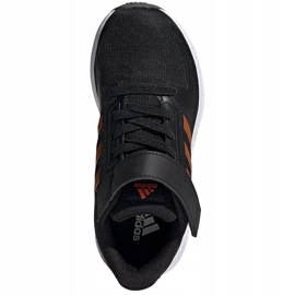 Adidas Runfalcon 2.0 chaussures pour enfants noir et orange FZ0116 1