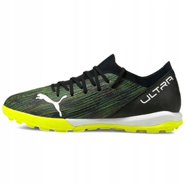 Puma Ultra 3.2 Tt chaussures de football noir-vert 106351 02 le noir 2