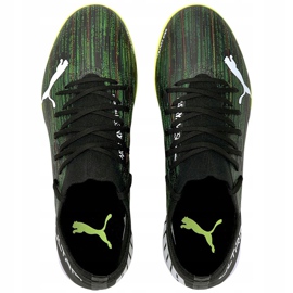 Puma Ultra 3.2 Tt chaussures de football noir-vert 106351 02 1