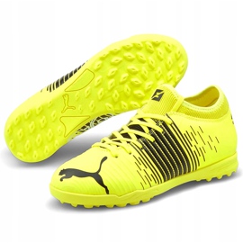 Chaussures de football Puma Future Z 4.1 Tt Jr jaune 106403 01 3