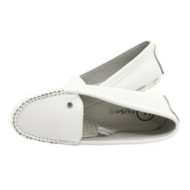 Mocassins en Cuir pour Femme Filippo DP2037 Blanc blanche 4