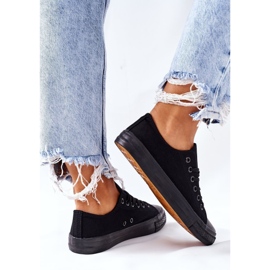 PS1 Baskets Omerta noires classiques pour femmes le noir 4
