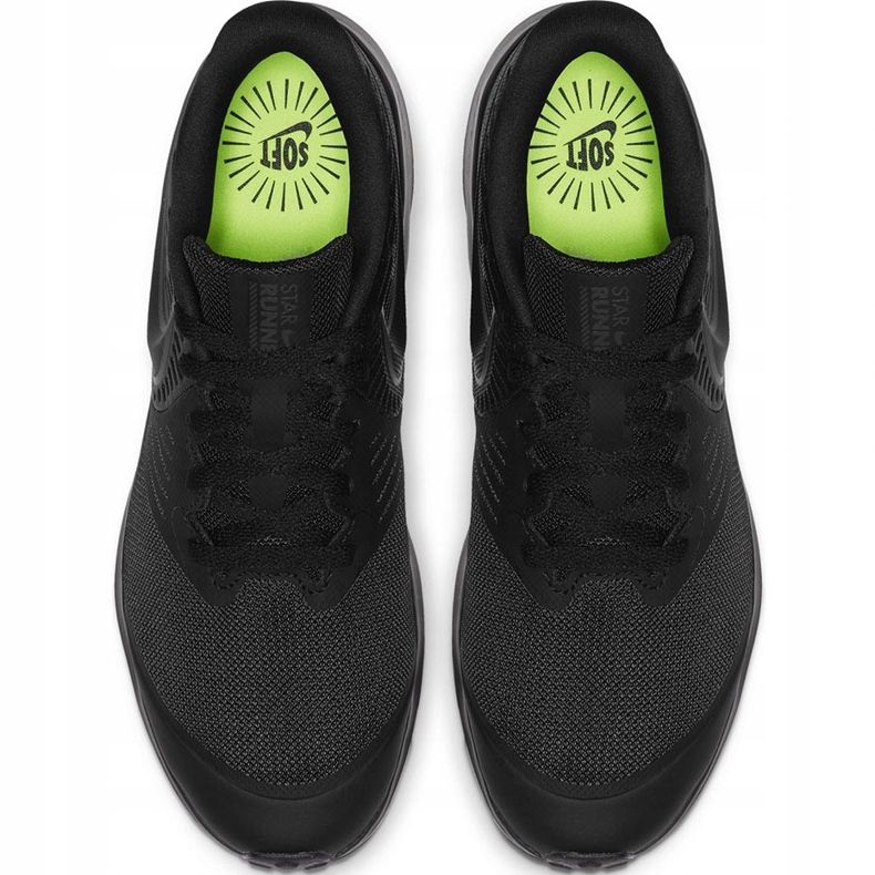 Nike Star Runner noir chaussures pour enfants AQ3542 003 1