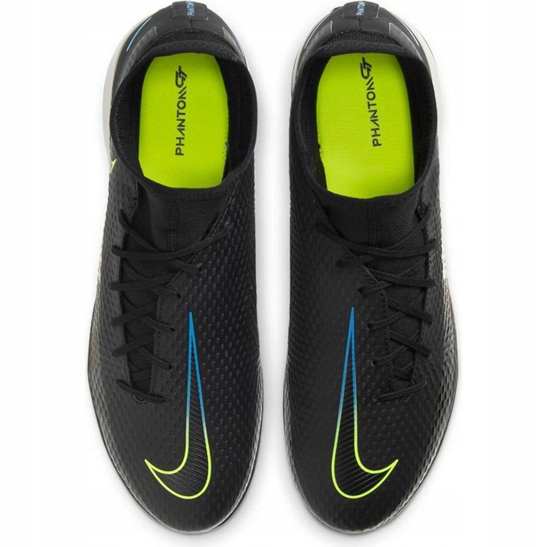 Nike Phantom Gt Academy Df Ic CW6668 090 chaussures de football noir noir 1