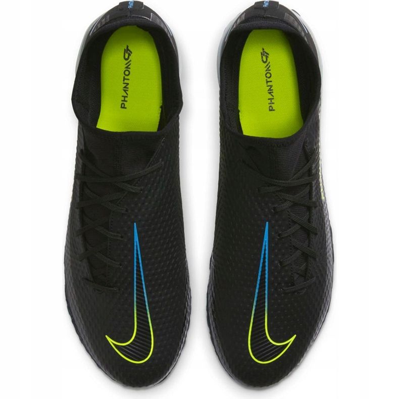 Chaussure de football Nike Phamtom Gt Academy Df Tf CW6666 090 noir noir 1