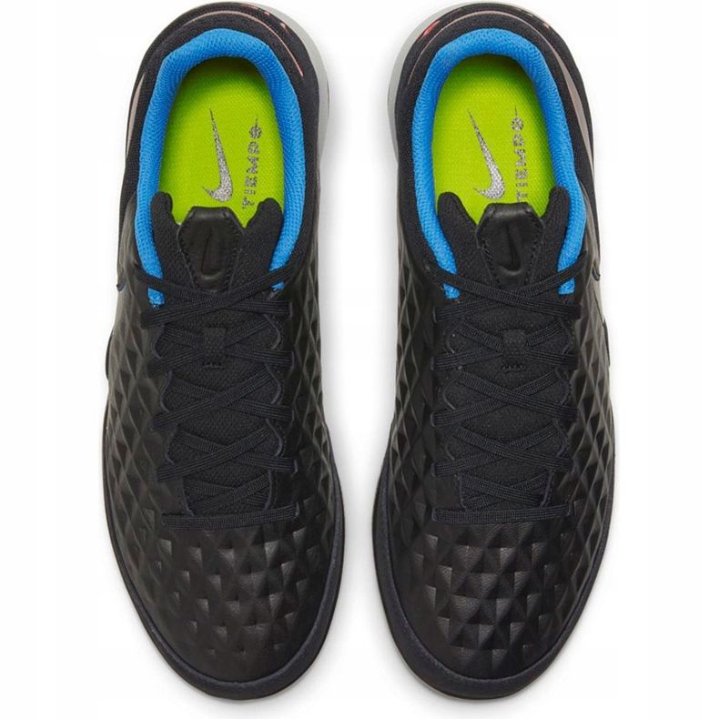 Nike Tiempo Legend 8 Academy IC AT6099 090 chaussures de football noir noir 1