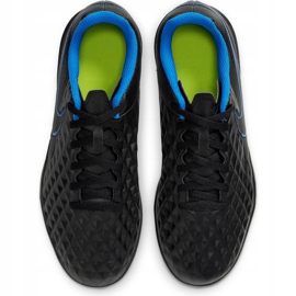 Nike Tiempo Legend 8 Club Tf Junior AT5883 090 chaussures de football noir noir 1