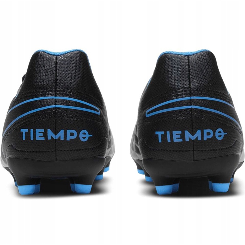 Nike Tiempo Legend 8 Club FG / MG Junior AT5881 090 chaussures de football noir noir 1