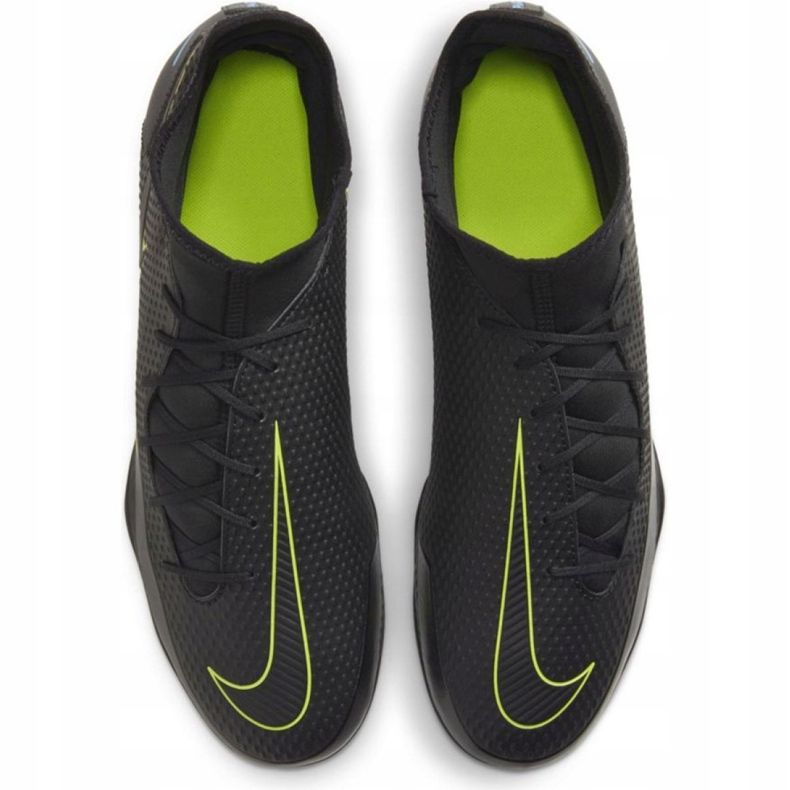 Nike Phantom Gt Club Df FG / MG M CW6672 090 chaussures de football noir noir 1