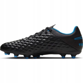 Chaussures de football Nike Tiempo Legend 8 Club FG / MG M AT6107-090 noir noir 2