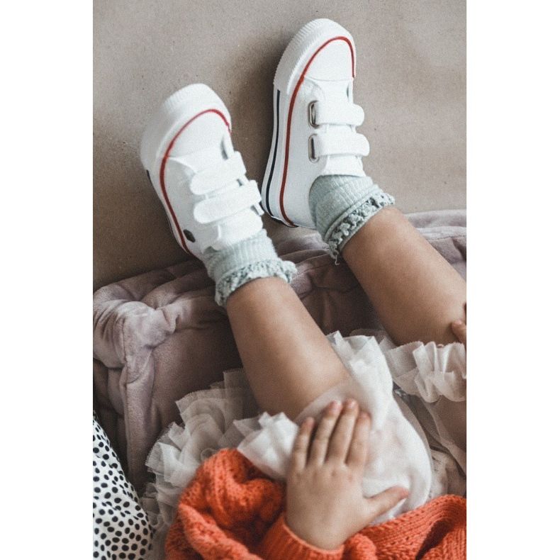 Baskets Enfant Avec Velcro Big Star HH374199 Blanc 2