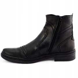 Polbut Bottines Chelsea hiver homme 252 noir 1