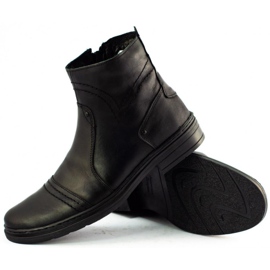 Polbut Bottines Chelsea hiver homme 252 noir le noir 2