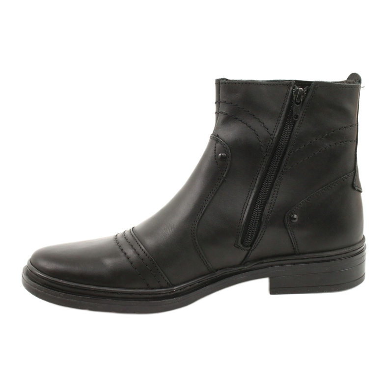 Polbut Bottines Chelsea hiver homme 252 noir le noir 3