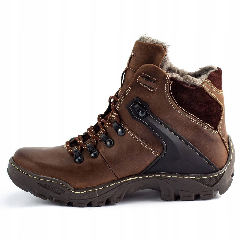 KENT Chaussures hiver homme 119 trekking marron brun 1