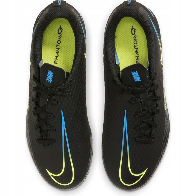 Chaussures de football Nike Phantom Gt Academy FG / MG Junior CK8476 090 noir noir 1