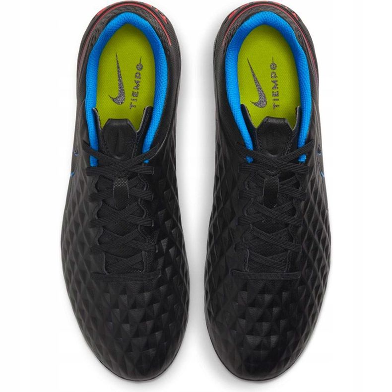Chaussures de football Nike Tiempo Legend 8 Academy FG / MG AT5292 090 noir noir 1