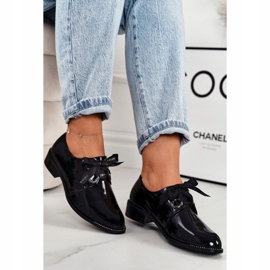 Chaussures laquées femme Laura Messi 2044 Noir 1