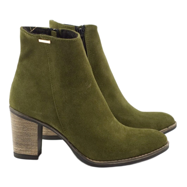 Olivier Sara Green talons hauts vert 2